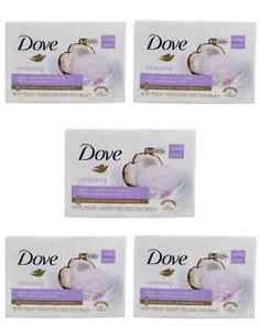 ad eBay - 5 X Dove Relaxing Beauty Bar Soap with Coconut Milk & Jasmine 4 x 90g (20 Bars) - Buy Now, click the link (eBay) Soap Dove, Dove Beauty Cream, Dove Soap, Dove Beauty, Wet Skin, Mild Cleanser, The Dove, Beauty Cream, Bath Products