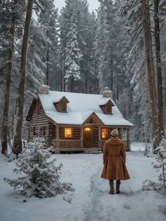 Cabin Aesthetic, Log Cabin Homes, Cabins And Cottages, Cabin Life, Rustic Cabin, Cabin Homes, Log Cabin, Building A House, Cottage