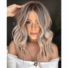 Ash Blonde Hair, Wavy Bobs, Hair Color Trends, Blonde Balayage