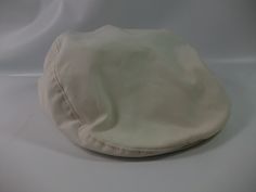 Up for sale is this Plain Blank Flat Cap  Vintage White Hat There is discoloration and yellowing on the hat White Flat Cap For Outdoor, Outdoor White Flat Cap, Cream Outdoor Cap, Casual Cream Flat Cap, White Hat, Flat Cap, Trucker Cap, White Vintage, Caps Hats