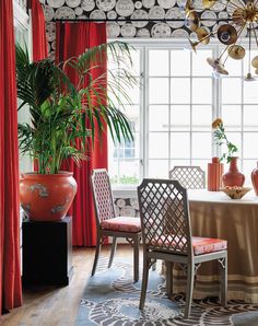 the instagram page on instagram shows an image of a dining table and chairs