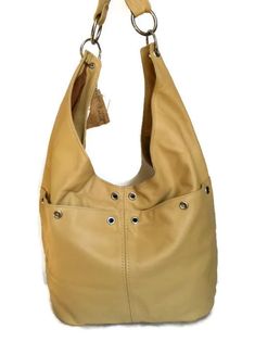 Beige Leather Hobo Bag Purse, Slouchy Hobos, Handmade Fashion Handbags, Kiara | eBay Modern Hobo Bag With Snap Closure For Daily Use, Modern Hobo Tote Bag With Snap Closure, Shopping Hobo Shoulder Bag With Snap Closure, Tote Style Hobo Bag With Snap Closure For Errands, Tote Hobo Bag With Snap Closure For Errands, Hobo Tote Bag With Snap Closure For Errands, Leather Hobo Bag With Snap Closure For Shopping, Beige Hobo Bag For Errands, Daily Use Hobo Bag With Snap Closure