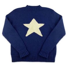 star aesthetic knit sweater boogzel clothing Jumper Outfit, Blue Knit Sweater, Pullover Outfit, Star Sweater, Mode Inspo, Women Sleeve, Star Girl, Mongolia, Sierra Leone