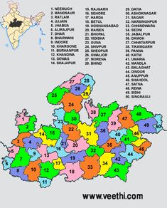 the map with all states and their respective cities in each country's county name