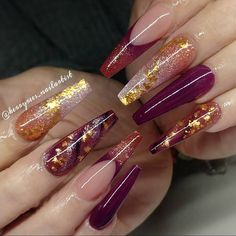 Encapsulated Nails, Autumn Tones, Super Cute Nails, Fall Gel Nails, Instagram Autumn