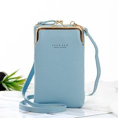 Blue Shoulder Phone Bag For On-the-go, Blue Phone Bag With Adjustable Strap For On-the-go, Blue Crossbody Phone Bag For Everyday, Versatile Blue Phone Bag For Everyday Use, Blue Versatile Phone Bag For Everyday Use, Versatile Everyday Blue Phone Bag, Light Blue Crossbody Shoulder Bag For On-the-go, Versatile Blue Portable Shoulder Bag, Portable Blue Phone Bag For Everyday Use