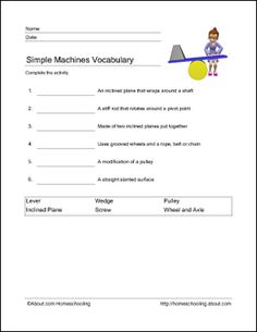 a simple worksheet to help students learn how to use the machine in this class