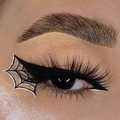 Halloween Makeup Pretty, Cute Eye Makeup, Graphic Makeup