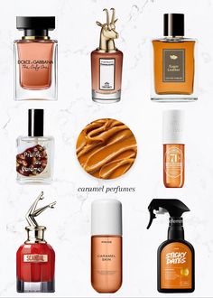 Carmel Perfumes, Caramel Perfume, Perfume Tiktok, Caramel Fragrance, Perfume Wishlist, Perfume Genius, Perfume Display, Luxury Perfumes