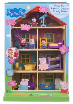 peppa pig's family home playset