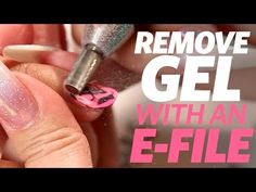 How To Use An Electric Nail File, Shorties Nails Square Winter, Nail Lesson, Nails Gel Tips, Trendy Nails Gel, Acrylic Nails Ideas, Remove Acrylics, Remove Gel Polish