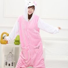 Cute Pink Cat Pajamas Animal Onesie Costume Giraffe Adult Pajamas Unisex Flannel Sleepwear Hoodie For Women Men available in T-shirt, hoodie, tank top, longsleeve, multi color and size S M L XL XXL 3XL 4XL 5XL. Shipping from the US. Easy 30 day return policy - Shop now! 6.1-ounce, 100% cotton .Double-needle neck, sleeves and hem; Roomy Unisex Fit. Ash is 99% cotton, 1% poly; Sport Grey is 90% cotton, 10% poly; Dark Heather is 50% cotton, 50% polyester .Decoration type: Digital Print. Made by Gil Star Wars Onesie, Hoodie Pajamas, Pajama Costume, Cute Onesies, Animal Onesie, Onesie Costumes, Animal Pajamas, Cat Cosplay