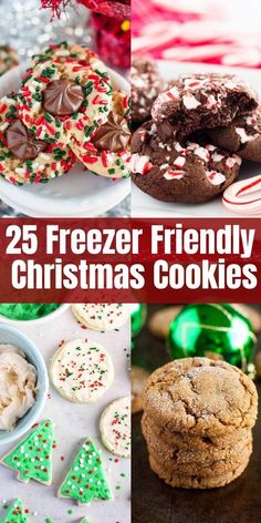 25 freezer friendly christmas cookies