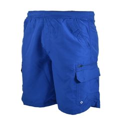 Rick's Cafe swim trunks by Falcon Bay solid color cargo pocket swim suit are ready for the beach or the park. 100% water repellent micro polyester with a mesh lining and key pocket. Lots of pockets with 2 cargo pockets, 2 side entry pockets, 1 side zipper pockets and a back pocket. Swim Trunks With Pockets For Beach Season, Swim Trunks With Pockets For Swimming, Summer Sports Cargo Shorts With Side Pockets, Solid Nylon Swim Trunks For Outdoor Activities, Nylon Swim Trunks With Pockets For Vacation, Nylon Swim Trunks With Pockets For Travel, Summer Beach Cargo Shorts With Side Pockets, Sporty Beach Season Shorts With Pockets, Sporty Shorts With Pockets For Beach Season