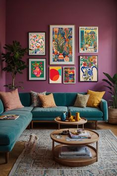 Room themes | Seasonal decor | DIY projects | Minimalist design | Small spaces | Color trends |Furniture styles | Eco-friendly options | Child/pet-friendly decor | Home office setup Colorful Vibes, Romantic Bed, Funny Wall Decor, Vintage Kitchens, Maximalist Wall, Home Decor Ideas Living Room, Painting Classes