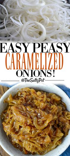 an easy and delicious recipe for caramelized onions that is low in carbohydrates