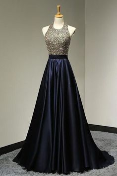 Embellished Satin Evening Dress For Prom, Sequin Satin Evening Dress For Prom, Satin Sequin Gown For Prom Season, Sequin Satin Gown For Prom, Sequin Satin Gown For Prom Season, Embellished Backless Evening Dress For Prom, Maxi Evening Dress With Rhinestones For Prom Season, Embellished Satin Gown For Prom Season, Rhinestone Embellished Floor-length Maxi Dress For Prom