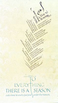 the back cover of a book with handwriting on it and an image of a poem written in cursive writing