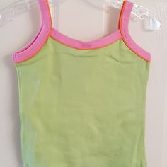 Toddler Tank Top Double Trim Nwt Green Pink 100% Cotton Size 4t Chest (Pit To Pit) - 10" / Length (Back Of Neck To Hem) - 10.5" Size 5t Chest (Pit To Pit) - 11" / Length (Back Of Neck To Hem) - 11.5" Size 6t Chest (Pit To Pit) - 11.5" / Length (Back Of Neck To Hem) - 12" Size 6xt Chest (Pit To Pit) - 12" / Length (Back Of Neck To Hem) - 12" Kindly Use The Measurements Provided Please Don't Lowball Us On New Clothes - It's Rude Pink Boutique, Green Tank Top, Green Tank, Colors Green, Tutti Frutti, New Clothes, Green And Pink, Size 4t, Pink Tops