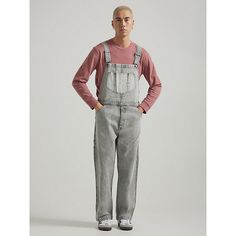 Authenticity and style meet in the Lee® Men’s Paneled Bib Overall. With a classic design crafted from durable fabric, this bib overall showcases our workwear heritage at its finest. With Lee patches and branded hardware, this jean makes it fashionable to dress practical. A reliable choice for anyone who appreciates the enduring appeal of well-made workwear. 99% Cotton, 1% Spandex. Mid Wash. XXL. Utility Washed Overalls For Workwear, Relaxed Fit Washed Overalls For Workwear, Men Overalls Outfits, Jean Jumpsuit Outfit, Denim Overalls Outfit, Overall Men, Overalls Outfits, Jean Jumpsuit, Overalls Fashion