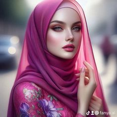 Animated Characters, Beauty Face, Beautiful Woman, Hijab Fashion, Pins