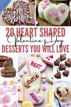 heart shaped valentine's day desserts you will love to bake and share