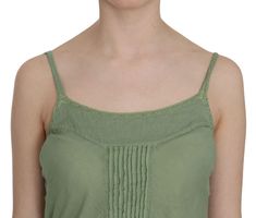 Indulge in the epitome of sophistication with this exquisite PINK MEMORIES Spaghetti Strap Tank Top. Crafted from luxurious 100% silk, this top drapes elegantly over the contours of your body, offering a touch of elegance to your wardrobe. The stunning green hue exudes a rich vibrancy, making it a perfect statement piece for both daytime charm and evening allure. Detailed with the subtle, yet distinguished logo, this blouse is brand new with tags, ensuring its pristine condition and authenticity Strap Tank Top, Tank Top Blouse, Spaghetti Strap Tank Top, Denim Jacket Men, Green Silk, Pink Blouse, Overall Shorts, Basic Tank Top, Tank Top Fashion