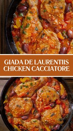 Giada De Laurentiis Chicken Cacciatore Creamy Chicken Cacciatore, Chicken Cacciatore Giada, Authentic Italian Chicken Cacciatore, Chicken Thigh Cacciatore Recipe, Stanley Tucci Chicken Cacciatore, Instapot Chicken Cacciatore Recipe, Chicken Tomato Recipes For Dinner, Slow Cook Chicken Cacciatore, Chicken Cacciatore Dutch Oven