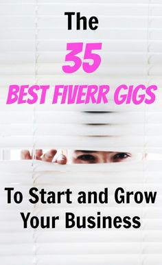 the 35 best fiver gigs to start and grow your business