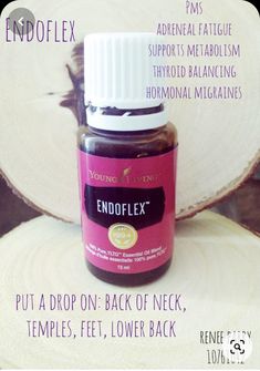 Endoflex Essential Oil How To Use, Endoflex Young Living, Endoflex Essential Oil