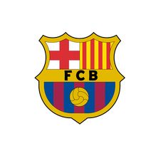 the emblem of barcelona's soccer team