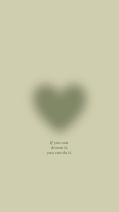 a heart shaped shadow on a gray background with the words if you can read this, you can do it