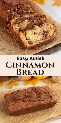 this easy amish cinnamon bread is made with only 3 ingredients and has an amazing flavor