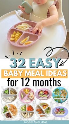 baby meal ideas for 12 months