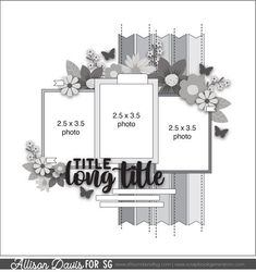 Scrappin' In The City Bestie Scrapbook, Inspiring Sketches, Paris Scrapbook, Allison Davis, Fall Scrapbook Layouts, Family Layout, Scrapbooking Templates, Page Scrapbooking, Scrapbook Generation