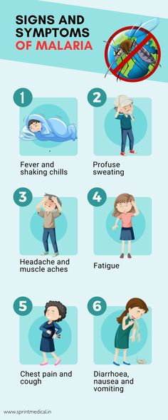 6 Signs And Symptoms Of Malaria You Should Know | Daily Infographic Learn Something New Everyday, High Fever, Body Ache, Chest Pain, Muscle Aches, How To Be Likeable, Mean It