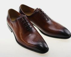 New Stylish Fashioned Two Tone Lace Up Almond Toe Businessmen's Brogue Shoes sold by Branded_fashion2020. Shop more products from Branded_fashion2020 on Storenvy, the home of independent small businesses all over the world. Two Tone Brogues, Brown Formal Shoes, Oxford Shoes For Men, Cut Shoes, Mens Black Dress Shoes, Brown Oxfords, Suede Leather Shoes, High Ankle Boots, Men's Dress Shoes