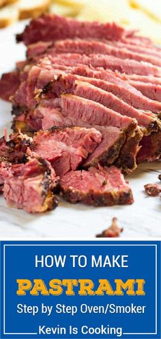 how to make pastrami step by step oven / smoker