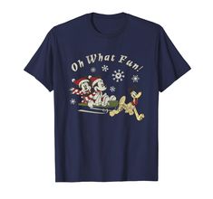 mickey and pluto on what fun t - shirt