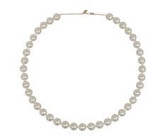 This stunning Shinkai necklace is a modern interpretation of the traditional strand of pearls. The luminous white akoya pearls are individually knotted and finished with an adjustable 18K yellow gold clasp. Perfect worn alone or layered, this necklace is a timeless addition to any jewelry collection total length : adjustable : 15" to 16" : knotted silk and 18K yellow goldakoya pearls : 9mm diameter each18K yellow gold spring ring clasp closure Pearl White Single Strand Akoya Pearl Necklace, Single Strand Akoya Pearl Necklace In Pearl White, Formal Round Pearl Chain Beaded Necklace, Formal Pearl Pendant Beaded Necklace, Formal Beaded Necklace With Pearl Pendant, Formal Round Beaded Necklace With Pearl Charm, Timeless Pearl White Necklaces With Round Beads, Formal Single Strand Pearl Beaded Necklace, Timeless Pearl White Necklace With Round Beads