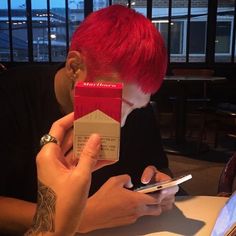 Discord Pp, Red Hair Men, Men Hair Color, Dyed Hair Inspiration, Corte De Cabelo Masculino, Buzz Cut