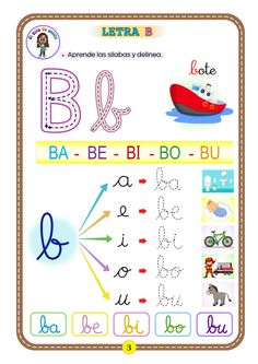 the letter b worksheet for children to learn how to write and draw letters