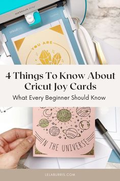 a person holding a card with the text 4 things to know about circuit joy cards