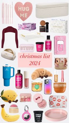 the christmas list is full of beauty products and gifts for everyone who likes to shop