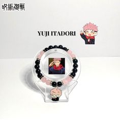 Bracelet yuji itadori ! 🎀 #jujutsukaisen #manga #animé #yuji #itadori Sukuna Bracelet, Anime Bead Bracelet, Jjk Bracelet, Anime Bracelet Ideas, Anime Bracelet, Anime Music Videos, Kitty Clothes, Hello Kitty Clothes, Instagram Frame Template