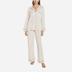 A 2018 Oprah’s Favorite Things pick, she describes these classic PJ’s as ‘soft, flattering, and timeless.’ In the mid-2000s, Eberjey set out to create the world’s softest pajamas for a beautiful night’s rest. Gisele delivers, merging a classic men’s PJ silhouette with sustainable TENCEL™ Modal fibers. This luxurious, temperature-regulating knit fabric drapes and falls in all the right ways. Plus, it’s machine washable, and gentle on skin, so it not only feels beautiful but it’s easy to care for, Triple Heart, Silk Sleep Mask, Beautiful Night, Soft Pajamas, Draped Fabric, Pj Sets, Classic Man, Sleepwear Women, How To Feel Beautiful