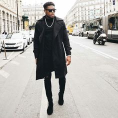 Black Men Fashion Casual, Classy Outfits Men, Classy Men, Mens Fashion Streetwear