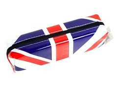 Stylish, Modern Union Jack Pencil Case, Collectible Royal Flag of England Souvenir! School Classroom Student Zip Souvenir / Speicher / Memoria! Distinctive, Fun Union Jack / British Flag Collectible, Portable Pencil Case! An Unforgettable London Souvenir! New, Collectible Pencil Case! Trousse / Mäppchen / Astuccio / Estuche! Flag Of England, London Souvenirs, School Kit, England Flag, British Flag, New School Year