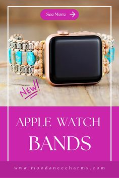 Apple Watch Bracelet For Women. Our Apple Watch Bands are great fashion accessories. If you are searching for inspiration and want to spice your outfit, then our fashionable apple watch band is for you. We offer more than 50 styles for all apple watches, faces, and series. Compatible with Apple Watch face  38, 39, 40, 41, 42, 43, 44, 45 mm and Suitable for  Apple Watch Serie 4, 5, 6, 7, SE. Moon Dance Charms Offers feminine Apple Watch Bracelets. Visit our website for more apple watch straps> Handmade Adjustable Rectangular Watch Bands, Bohemian Brown Bracelet Strap Apple Watch Band, Bohemian Brown Apple Watch Band With Bracelet Strap, Bohemian Adjustable Apple Watch Band Gift, Handmade Adjustable Bohemian Watch Bands, Handmade Bohemian Adjustable Watch Bands, Handmade Bohemian Apple Watch Band, Apple Watch Bracelet, Watch Bracelets