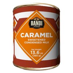 a can of caramel sweetened milk